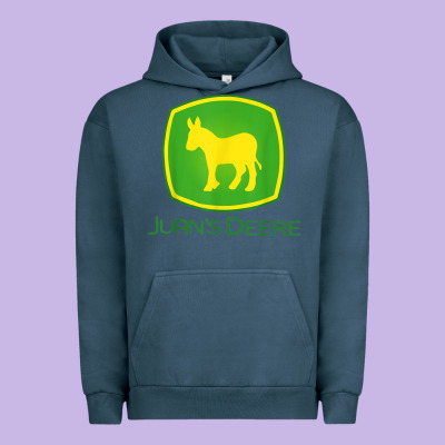 Juan Deere Farmer Gardener Landscaper Funny Urban Hoodie Designed By Pixelwave