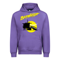 Tulip baywatch lifeguard tower sunset   baywatch Urban Hoodie - PixelWave