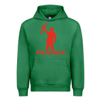 Emerald red dawn wolverines Urban Hoodie - PixelWave