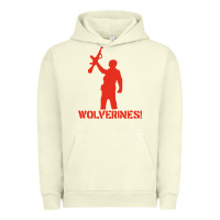 Pigment Pistachio red dawn wolverines Urban Hoodie - PixelWave