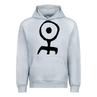 Heather Grey Einsturzende Neubauten Urban Hoodie - PixelWave