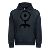 Navy Einsturzende Neubauten Urban Hoodie - PixelWave