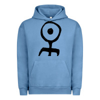 Pigment Pebble Blue Einsturzende Neubauten Urban Hoodie - PixelWave
