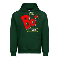 Forest Green it's bo time Urban Hoodie - PixelWave