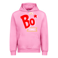 Fuchsia Pink it's bo time Urban Hoodie - PixelWave