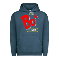 Pigment Midnight Navy it's bo time Urban Hoodie - PixelWave