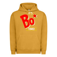 Pigment Peanut Butter it's bo time Urban Hoodie - PixelWave