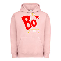 Pigment Salmon it's bo time Urban Hoodie - PixelWave