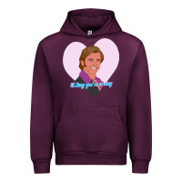 Mauve Wine sexy rexy Urban Hoodie - PixelWave