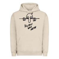 Pigment French Oak Kilroy was here (on RedBubble) gift Urban Hoodie - PixelWave