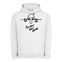 Pigment Lunar Rock Kilroy was here (on RedBubble) gift Urban Hoodie - PixelWave