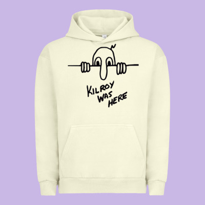 Kilroy Was Here (on Redbubble) Gift Urban Hoodie Designed By Pixelwave
