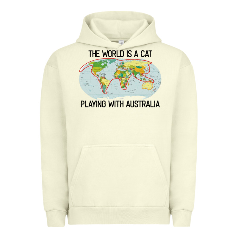 The World Is A Cat Playing With Australia 2020 Shirt Urban Hoodie by PixelWave | Teevron