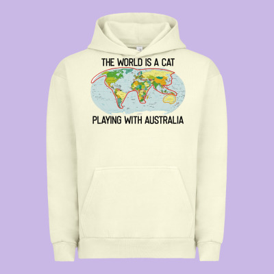 The World Is A Cat Playing With Australia 2020 Shirt Urban Hoodie Designed By Pixelwave