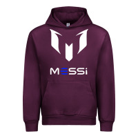 Mauve Wine messi Urban Hoodie - PixelWave