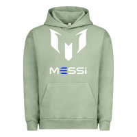 Pigment Oil Green messi Urban Hoodie - PixelWave