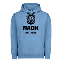 Pigment Pebble Blue paok merch Urban Hoodie - PixelWave