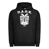 Pigment Black paok merch Urban Hoodie - PixelWave