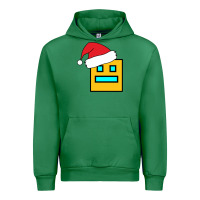 Emerald Geometry Dash Urban Hoodie - PixelWave