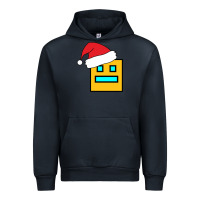 Navy Geometry Dash Urban Hoodie - PixelWave