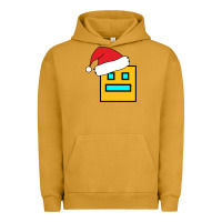 Pigment Peanut Butter Geometry Dash Urban Hoodie - PixelWave