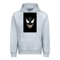 Heather Grey The venom Urban Hoodie - PixelWave
