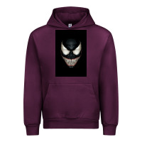 Mauve Wine The venom Urban Hoodie - PixelWave