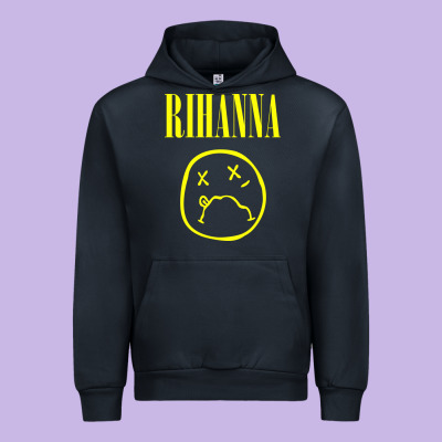 Grunge Rihanna Urban Hoodie Designed By Pixelwave