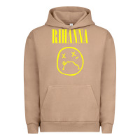 Pigment Burro Grunge Rihanna Urban Hoodie - PixelWave