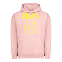 Pigment Salmon Grunge Rihanna Urban Hoodie - PixelWave