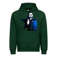 Forest Green ringo starr 01 Urban Hoodie - PixelWave