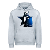 Heather Grey ringo starr 01 Urban Hoodie - PixelWave