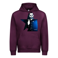 Mauve Wine ringo starr 01 Urban Hoodie - PixelWave