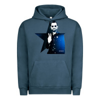 Pigment Midnight Navy ringo starr 01 Urban Hoodie - PixelWave