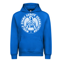 Cobalt World Oyama Karate Organization ( white ) Urban Hoodie - PixelWave