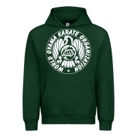 Forest Green World Oyama Karate Organization ( white ) Urban Hoodie - PixelWave