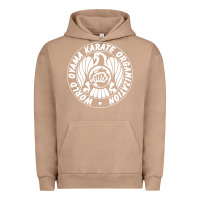 Pigment Burro World Oyama Karate Organization ( white ) Urban Hoodie - PixelWave