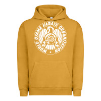 Pigment Peanut Butter World Oyama Karate Organization ( white ) Urban Hoodie - PixelWave