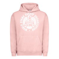 Pigment Salmon World Oyama Karate Organization ( white ) Urban Hoodie - PixelWave