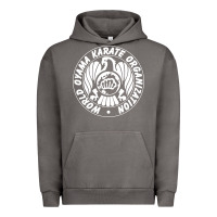 Pigment Tornado World Oyama Karate Organization ( white ) Urban Hoodie - PixelWave