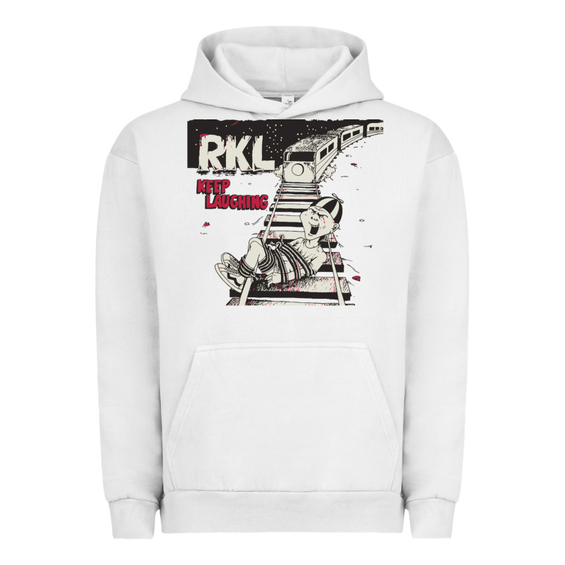 Rkl Keep Laughing Essential Urban Hoodie by PixelWave | Teevron