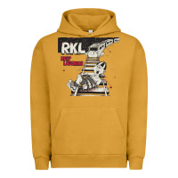 Pigment Peanut Butter RKL Keep Laughing Essential Urban Hoodie - PixelWave