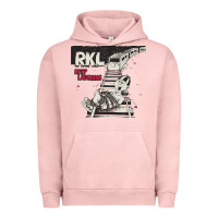 Pigment Salmon RKL Keep Laughing Essential Urban Hoodie - PixelWave
