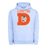 Pigment Grape Ice i love the d broncos football quote Urban Hoodie - PixelWave