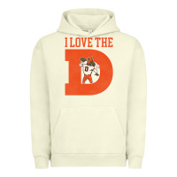 Pigment Pistachio i love the d broncos football quote Urban Hoodie - PixelWave