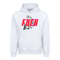 White because i fuck the fish Urban Hoodie - PixelWave