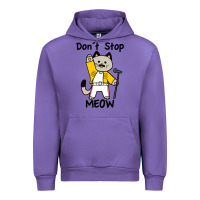 Tulip Don´t Stop Meow Urban Hoodie - PixelWave