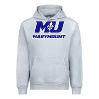 Heather Grey marymount university vectorized Urban Hoodie - PixelWave