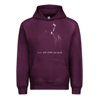 Mauve Wine clap your hand say yeah Urban Hoodie - PixelWave
