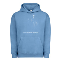 Pigment Pebble Blue clap your hand say yeah Urban Hoodie - PixelWave